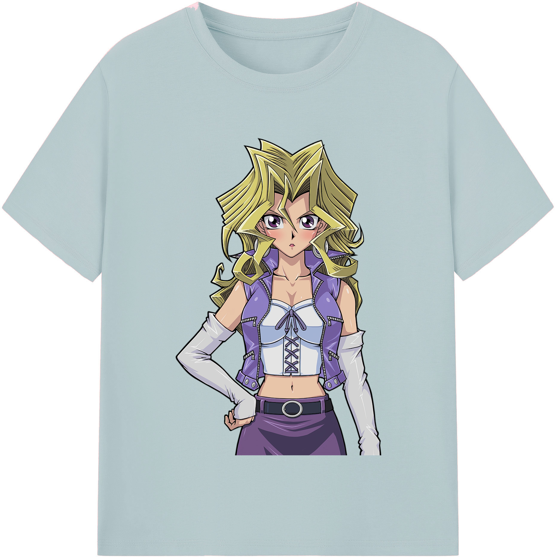 （画像用） 遊☆戯☆王 Yu-Gi-Oh! 綿100％半袖Tシャツ（フロントプリント）